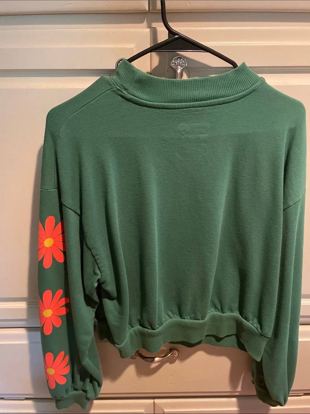 Target Green 'Latina Fuerte' Multicolor Graphic Crewneck Sweatshirt